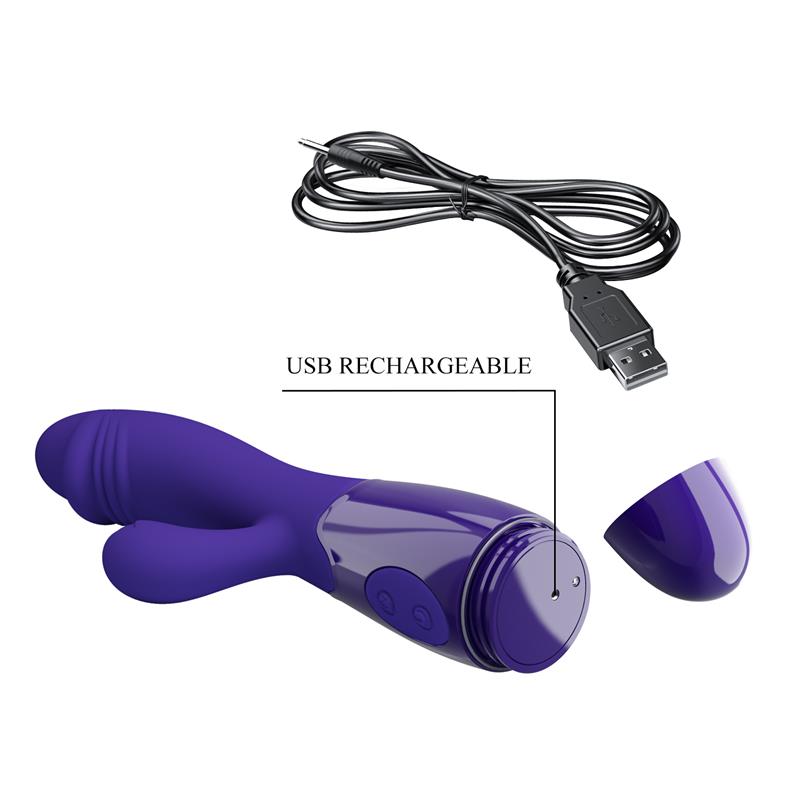 Pretty Love - Snappy Youth Vibrador & Estimulador Puntog Violeta