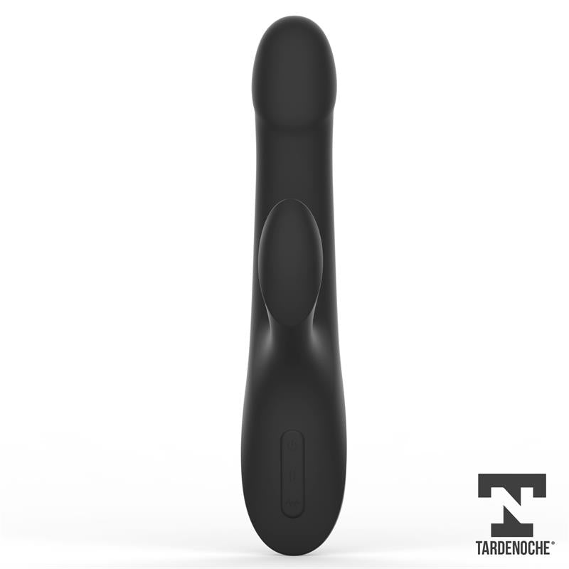 Squidy Vibrador Com Función De Movimiento Y Bolas Rotadoras Usb Silicona
