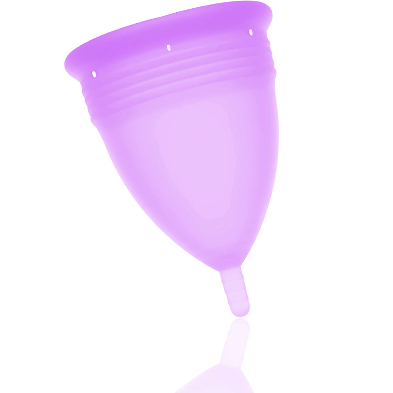 Stercup - Copa Menstrual Fda Silicona Lila - Talla L
