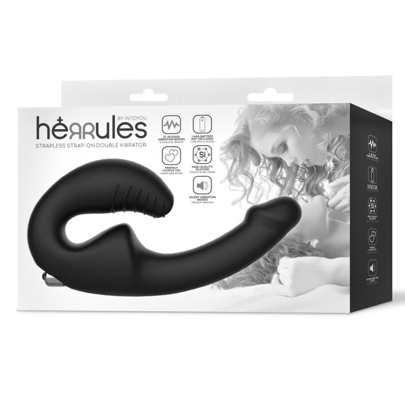 Herrules Vibrador Doble Sin Arnés