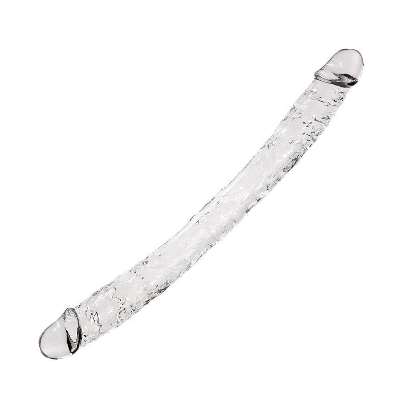 Alive - Supreme Pene Realistico Doble Transparente 38.5 Cm