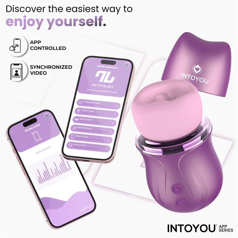Mimi Estimulador Con Licking, Biting, Succión Y Vibración Usb-C Con App