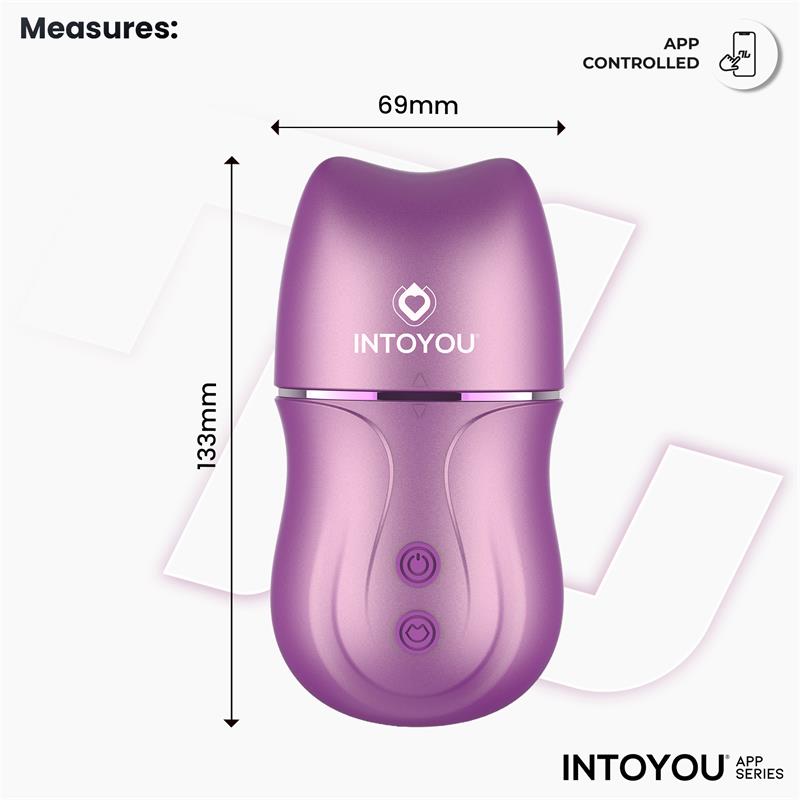 Mimi Estimulador Con Licking, Biting, Succión Y Vibración Usb-C Con App