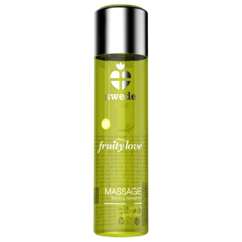 Swede - Fruity Love Aceite Efecto Calor Vainilla Y Pera 120 Ml