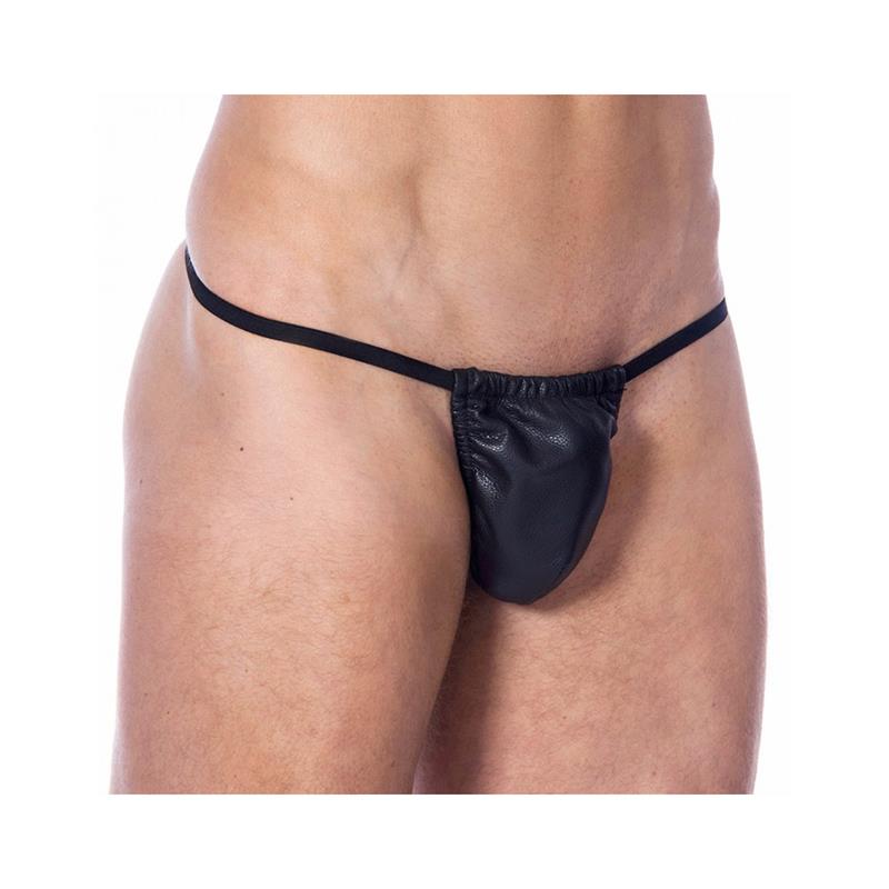Tanga De Cuero Elástico Talla Única
