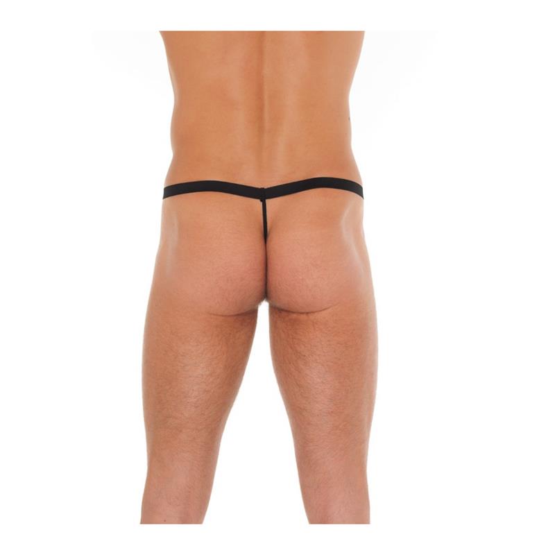 Tanga Rojo Y Negro Talla Única