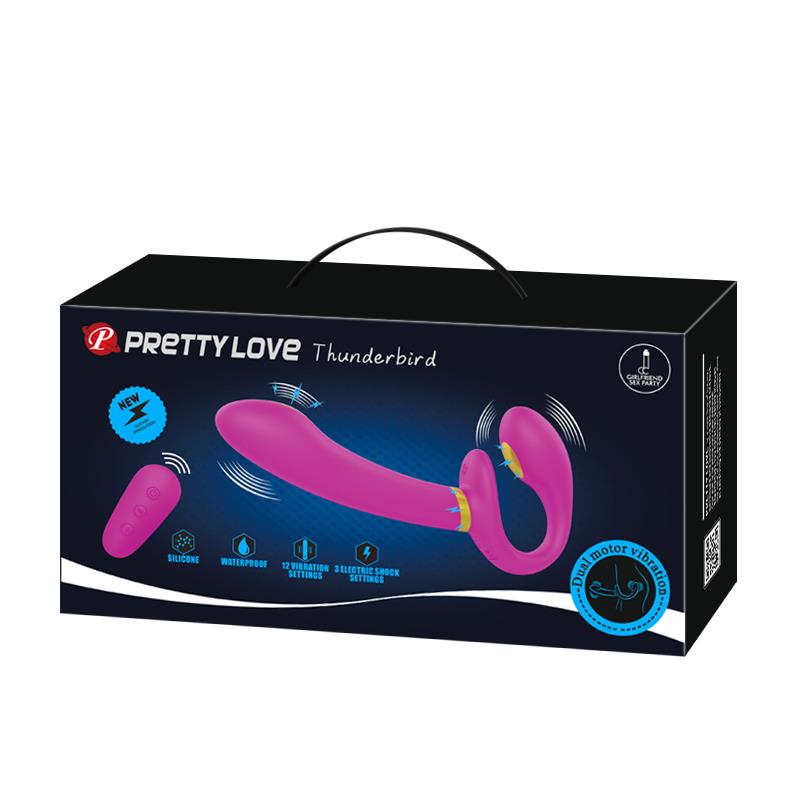 Thunderbird Vibrador Para Parejas Sin Arnés Con Control Remoto