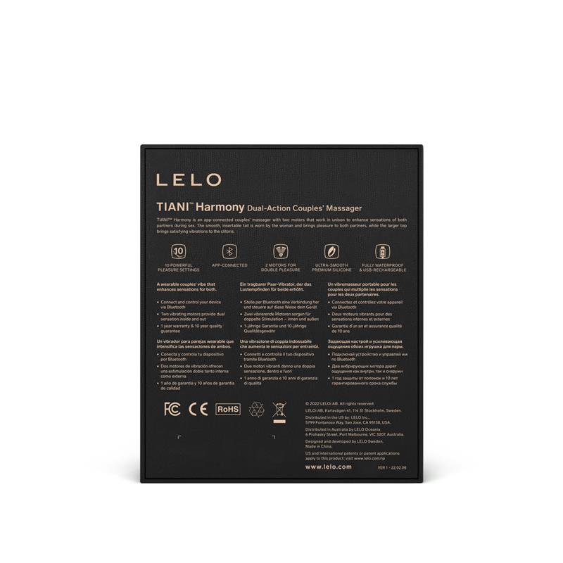 Lelo - Tiani Harmony Masajeador Parejas Verde Agua