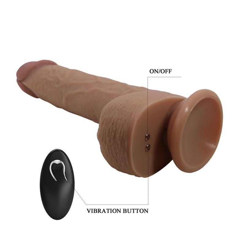 Dildo  Pretty Love  Tommy Realista Vibrador 22.5 Cm