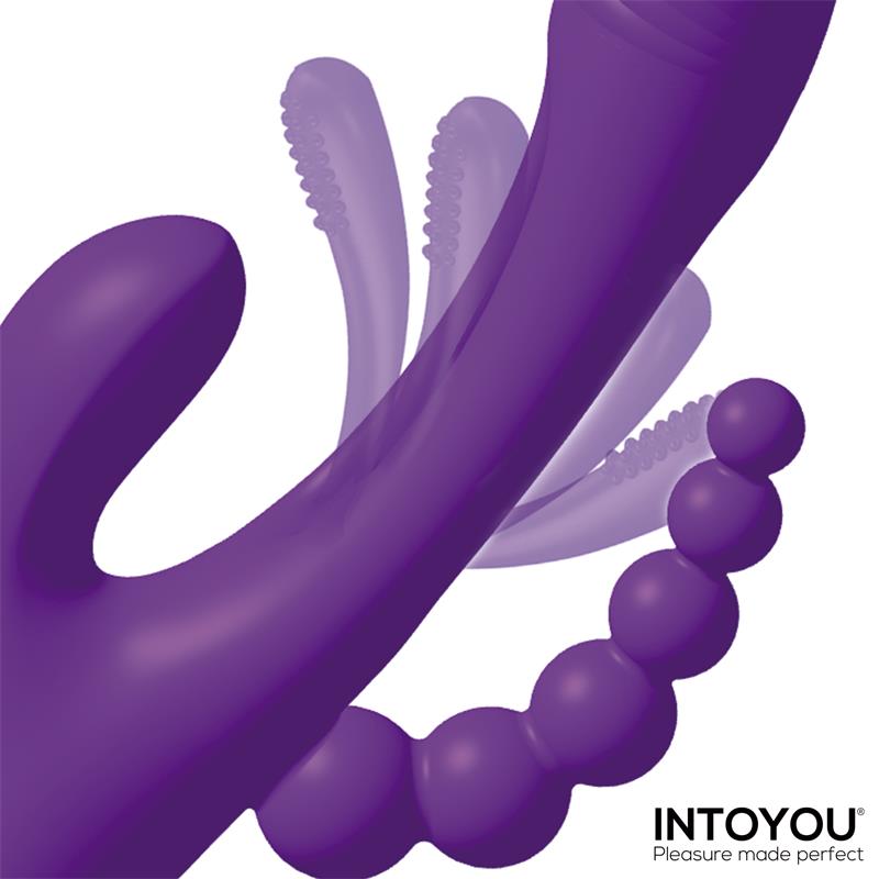 Triya Vibrador Con Lengua Flipping Y Cadena Anal