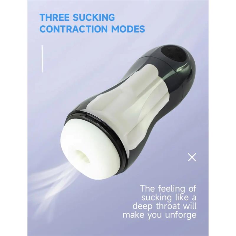 Tronik Masturbador Con Succión Y Vibración Usb