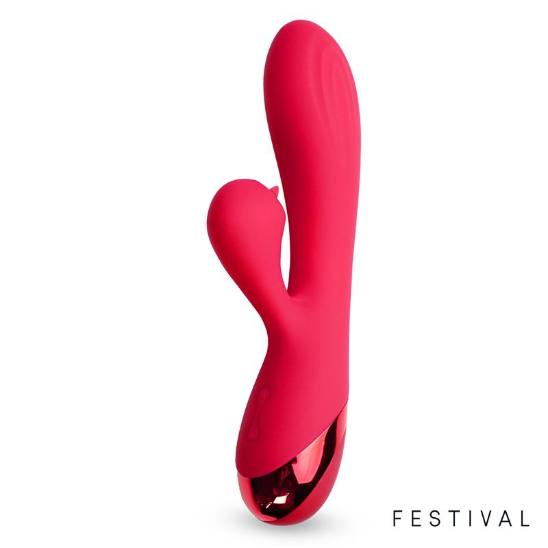 Vibrador Turna Usb Rojo