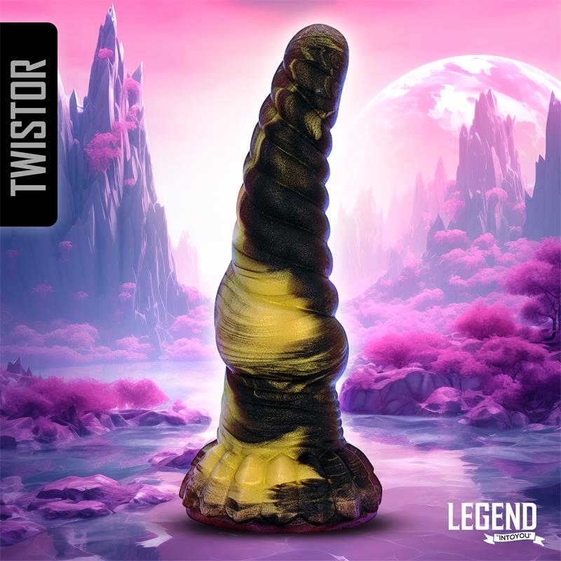 Twistor Dildo Silicona Líquida 17,6 Cm