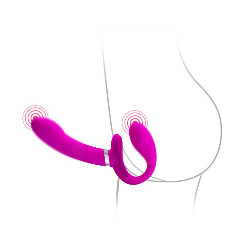 Vibrador  Valerie  Para Parejas Sin Arnés Usb