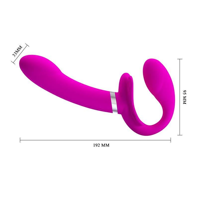 Vibrador  Valerie  Para Parejas Sin Arnés Usb