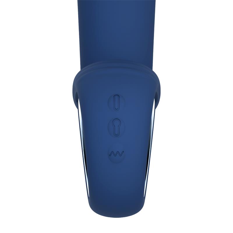 Vibrador Palha Advanced Con Función De Inflado Y Vibración Usb Silicona