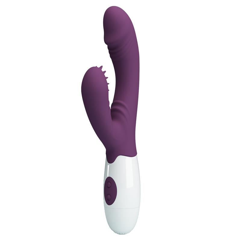 Pretty Love - Andre Vibrador Rabbit & Estimulador Punto G Morado