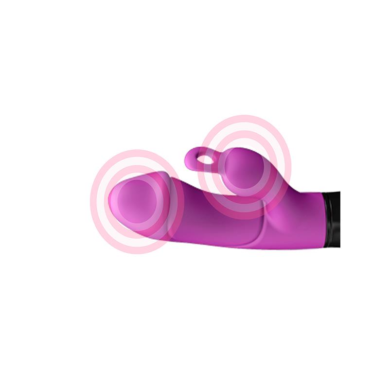 Vibrador Ares Silicona 19.8 X 3.6 Cm