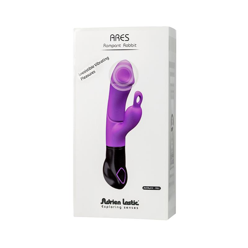 Vibrador Ares Silicona 19.8 X 3.6 Cm