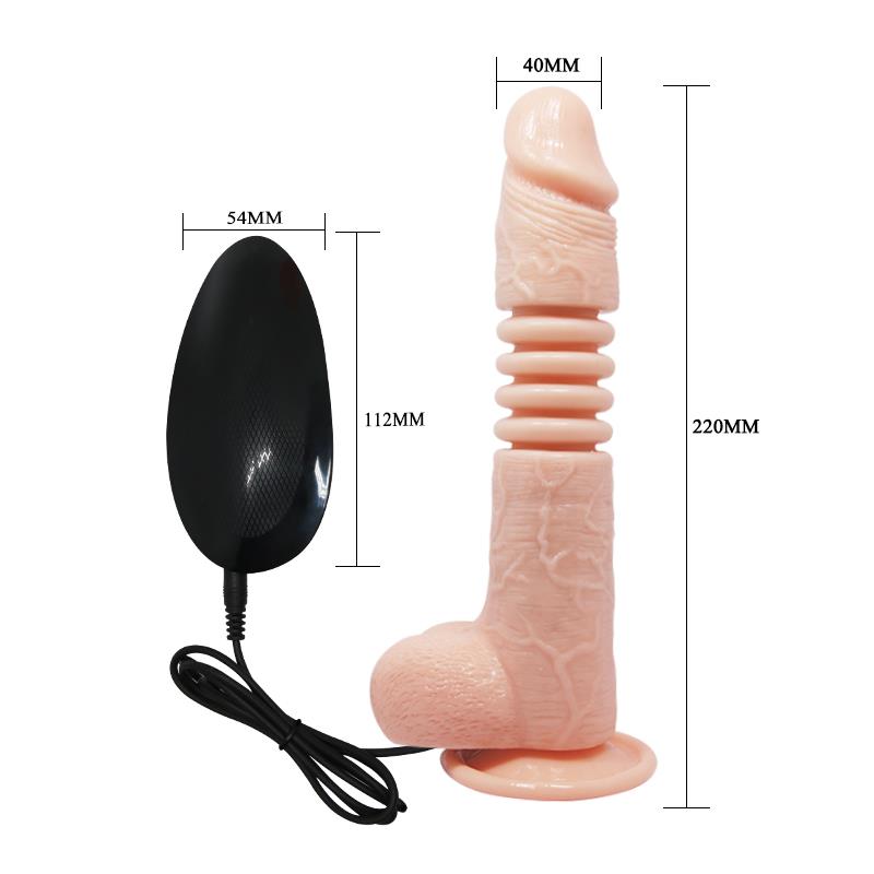 Vibrador Con Rotación Y Movimiento Telescópico Thunder Up