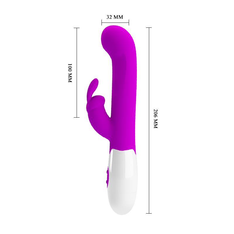 Pretty Love - Centaur Vibrador Rabbit 30 Modos De Vibración Morado