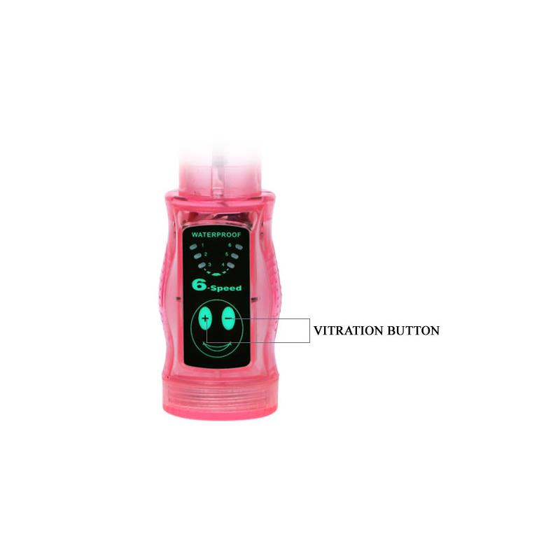 Baile Vibrador Distortion Rosa