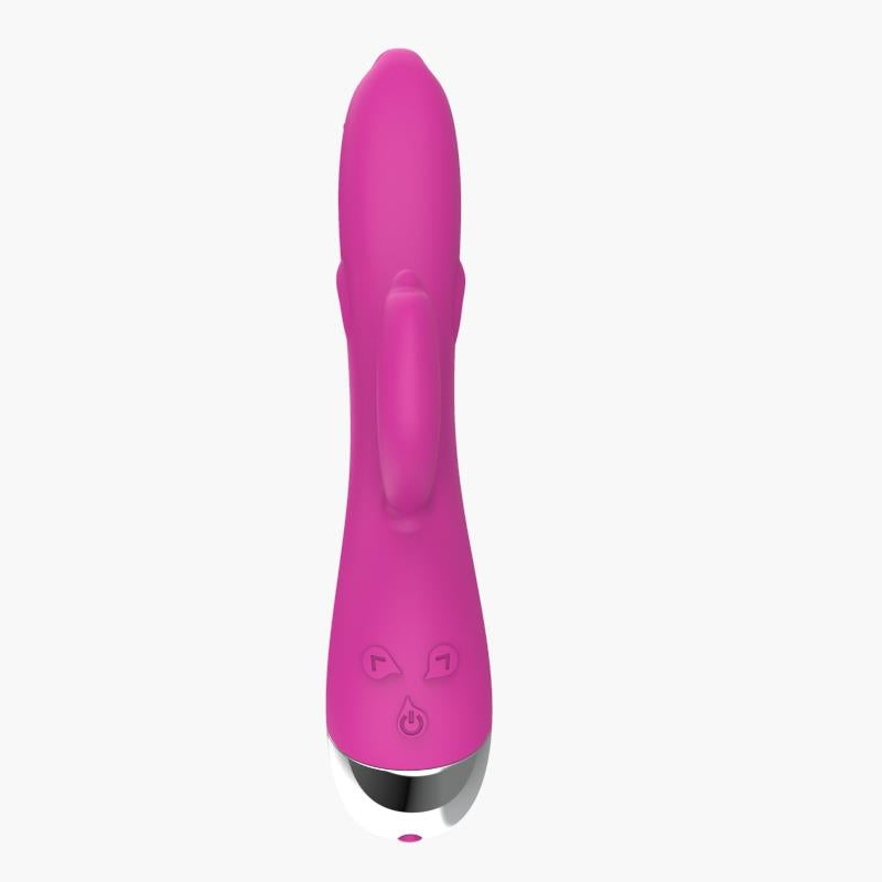 Vibrador 6 Funciones Usb Rosa
