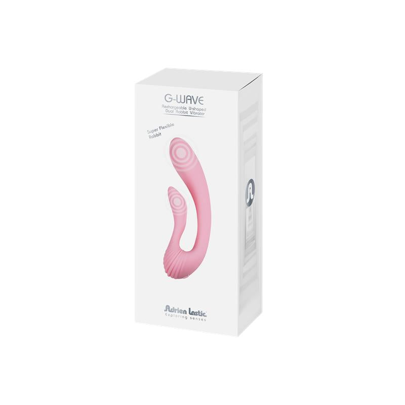 Adrien Lastic - G-Wave Vibrador Dual Rabbit Rosa
