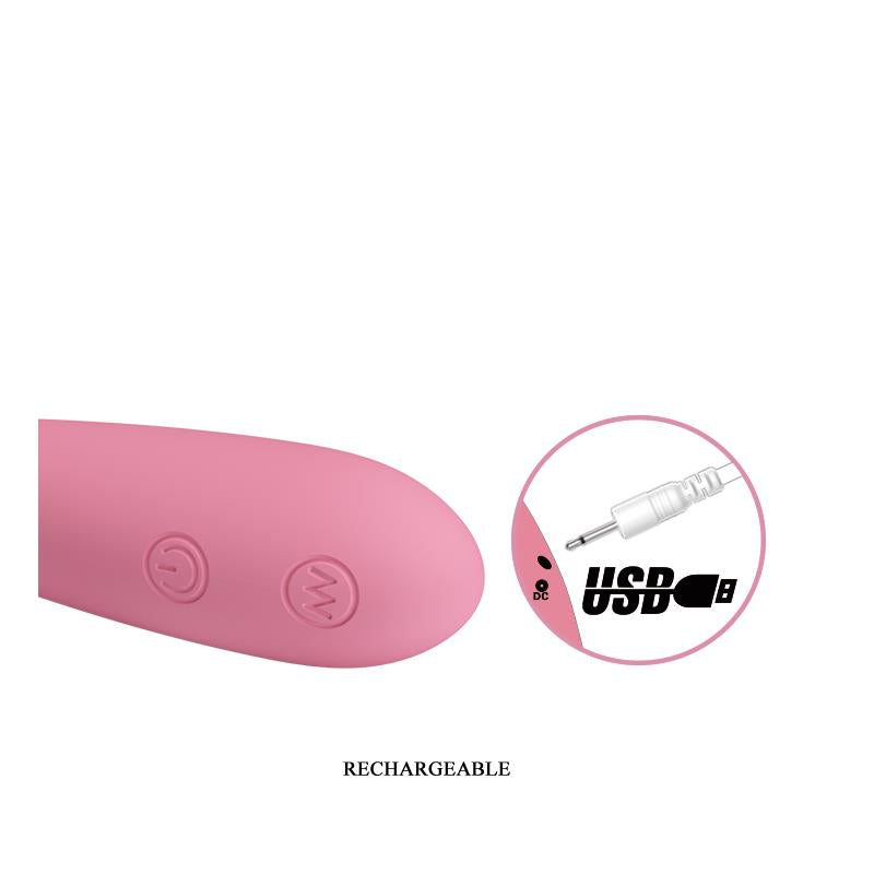Vibrador Grace Color Rosa Claro