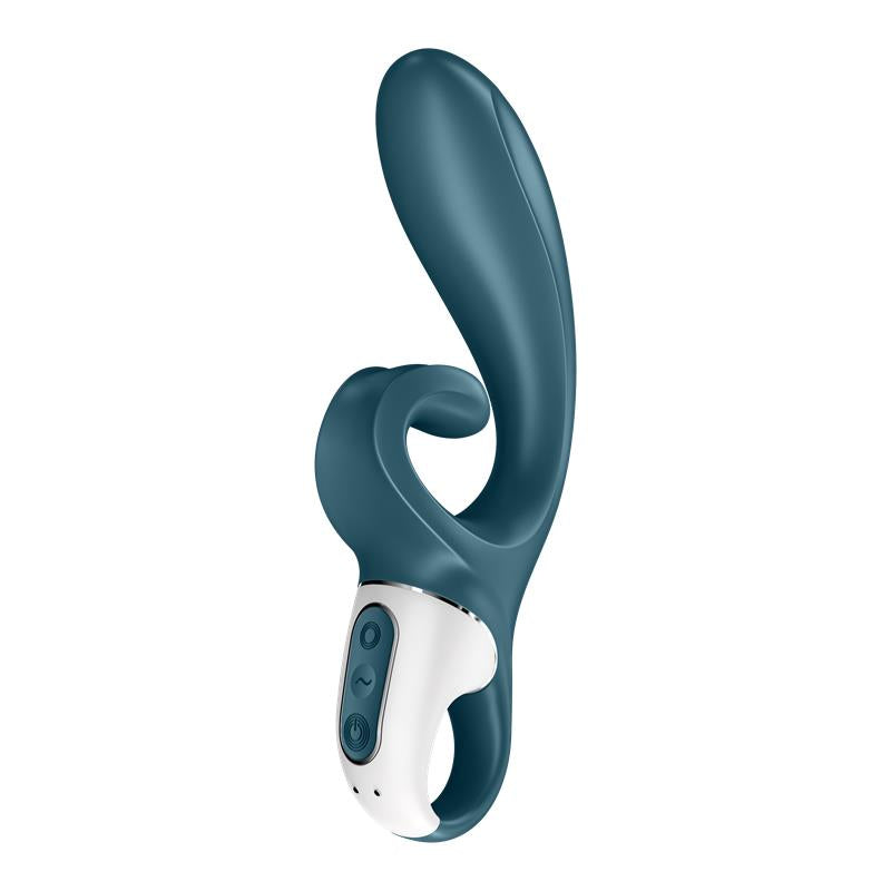 Vibrador Rabbit Satisfyer Hug Me  - Azul
