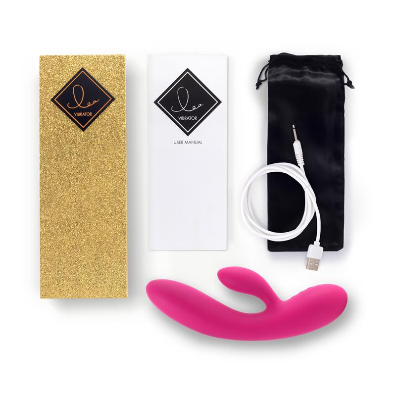 Vibrador Rabbit Lea 20 X 3.7 Cm