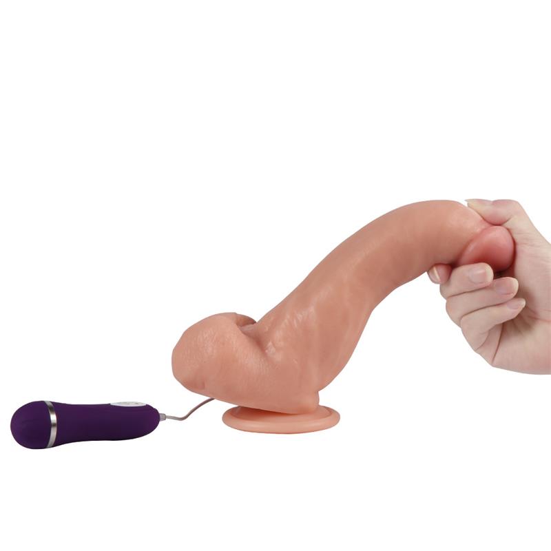 Vibrador Realista Control Remoto Duke Lungton 22.5 Cm