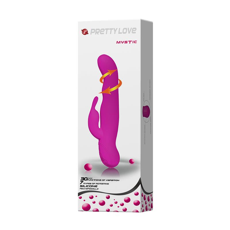 Vibrador Rotador Mystic Color Púrpura
