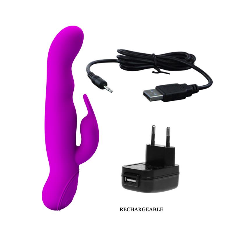 Vibrador Rotador Mystic Color Púrpura
