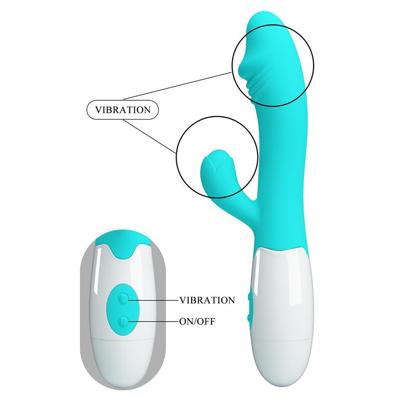 Pretty Love - Snappy Vibrador Punto G Verde Agua