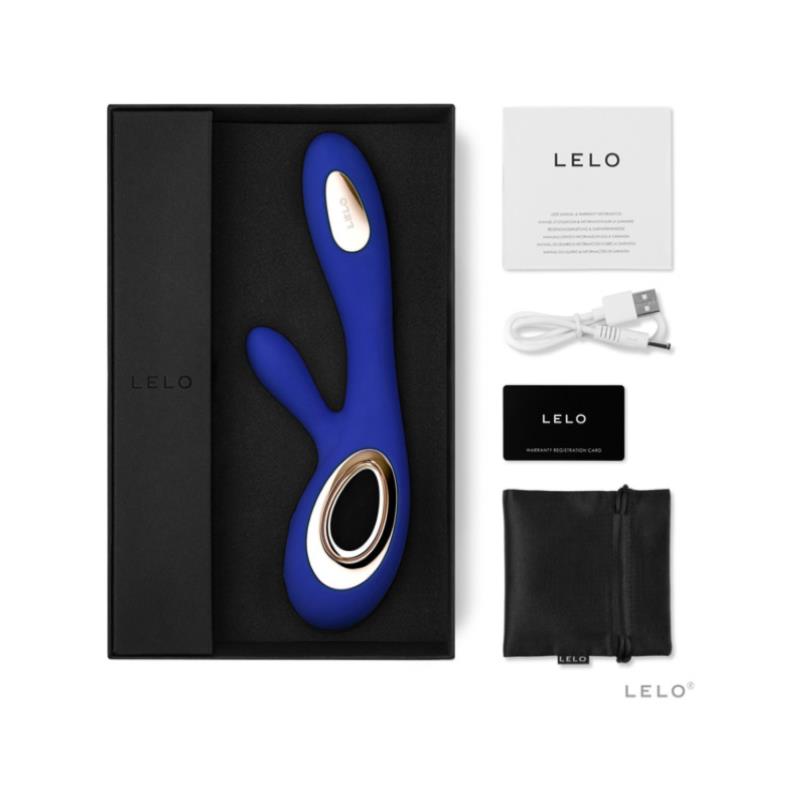 Lelo - Soraya Wave Vibrador Rabbit Midnight Azul