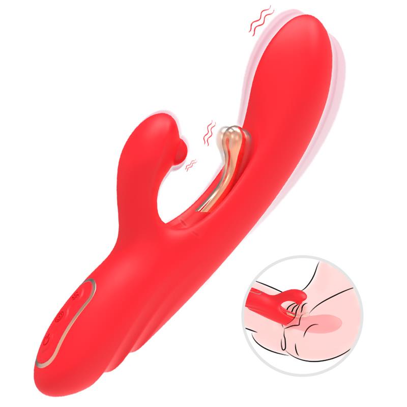 Vibrador Tickler Con Rabbit