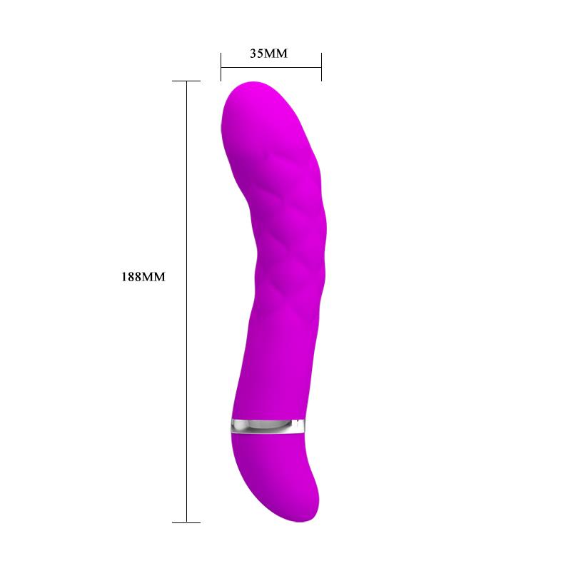 Vibrador Truda Silicona 18.8 X 3.5 Cm