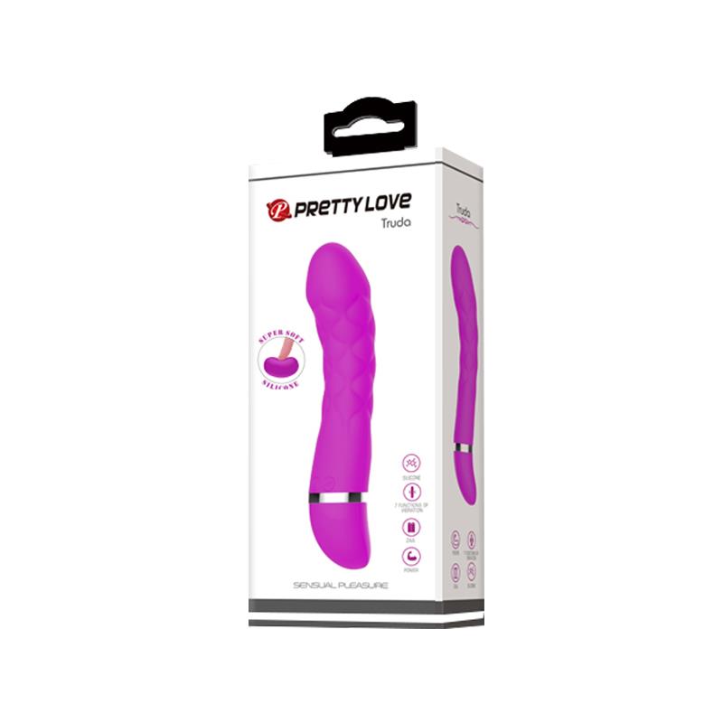 Vibrador Truda Silicona 18.8 X 3.5 Cm