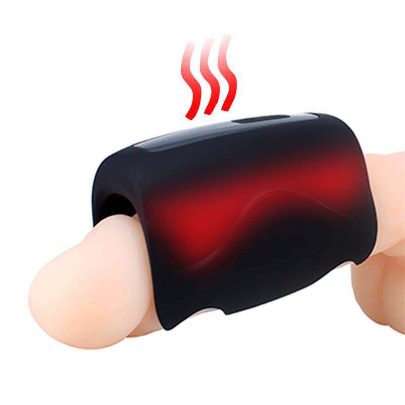 Waver Masturbador Masculino Función Calor Y Vibración Flexible Usb Silicona