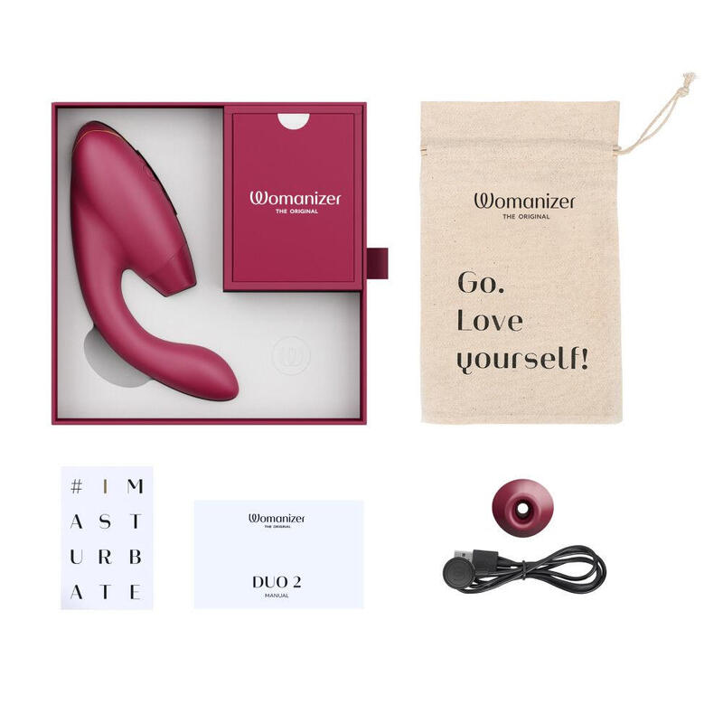 Womanizer - Duo 2 Estimulador Burdeos