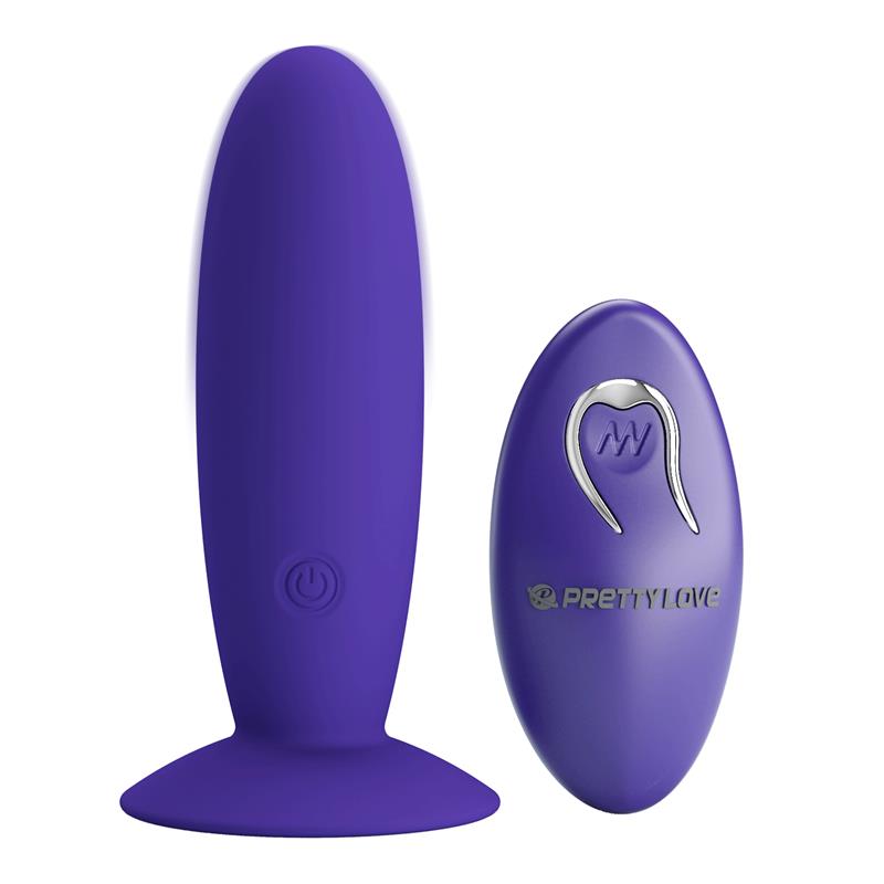 Pretty Love  Youth Plug Anal Vibrador Control Remoto Violeta