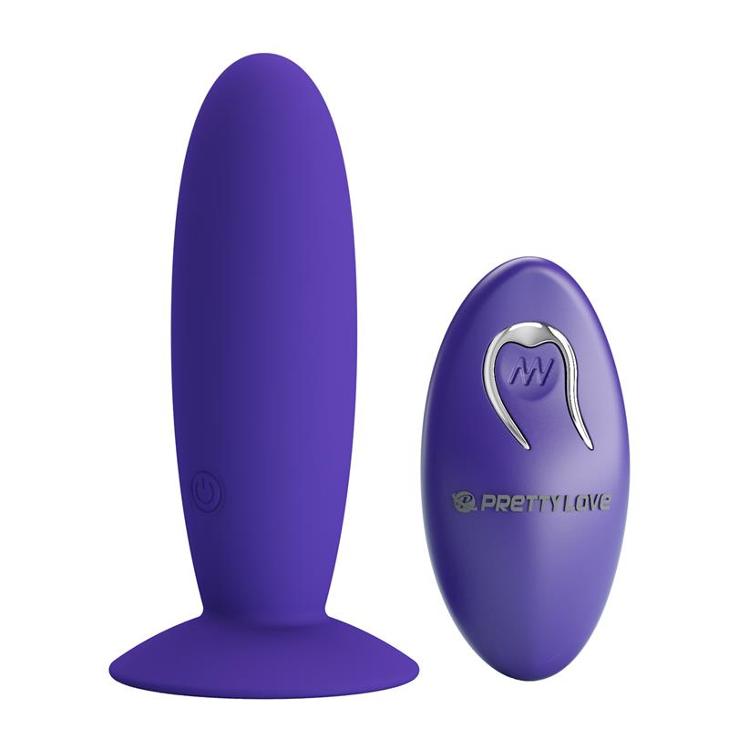 Pretty Love  Youth Plug Anal Vibrador Control Remoto Violeta