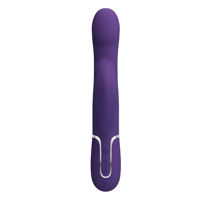 Pretty Love - Zalin Vibrador Rabbit Perlas 4 En 1 Morado