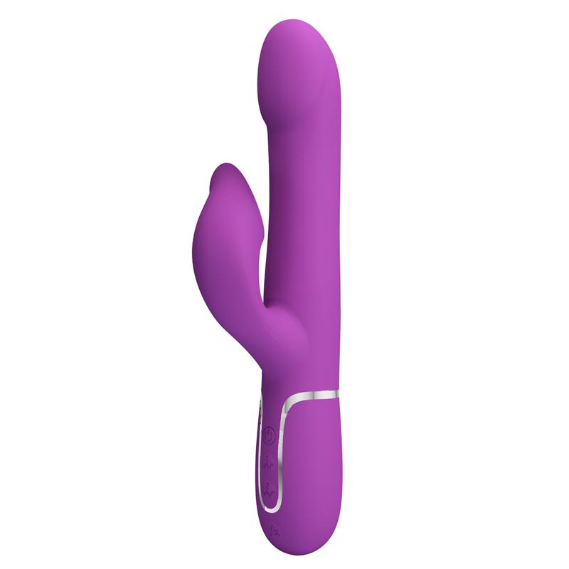 Pretty Love - Vibrador & Estimulador Multifunción 4 En 1 Morado